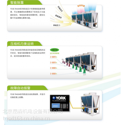 北京约克节能绿色环保智能化风冷式冷水热泵机组YCAG系列图3