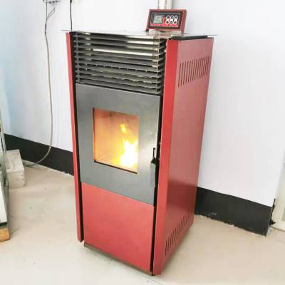 取暖炉烧颗粒生物颗粒取暖炉 家用冬火智能环保颗粒取暖炉室内