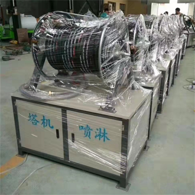 工地施工降尘 塔吊喷淋 智能遥控降尘效果好环保图2