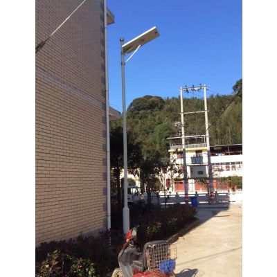 安徽省6米30W一体化太阳能路灯***，鸿泰节能环保型led智能太阳能路灯全套报价表图1