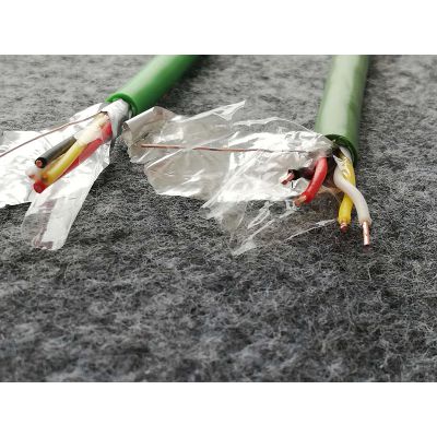 无卤素阻燃KNX EIB BUS 4芯裸铜线 智能家居***现场总线电缆图2