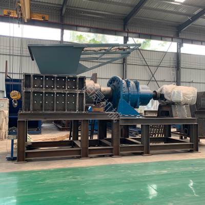 智能化单轴撕碎机 环保机头硬料粉碎机 大蓝桶液压撕碎机 单轴破碎机厂家图3