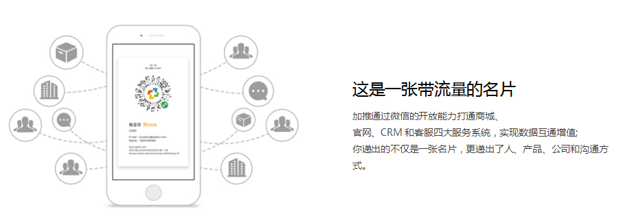 加推人工智能名片，通过微信小程序让传统企业销售实现从20%提升到80%转化图3