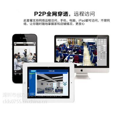 罗湖安防监控方案设计，中大型超市，智能小区，商场，学校，写字楼图1