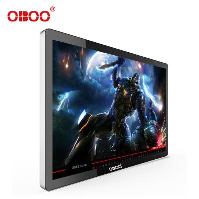 OBOO***43寸智能网络液晶楼宇壁挂广告终端一体机***图2