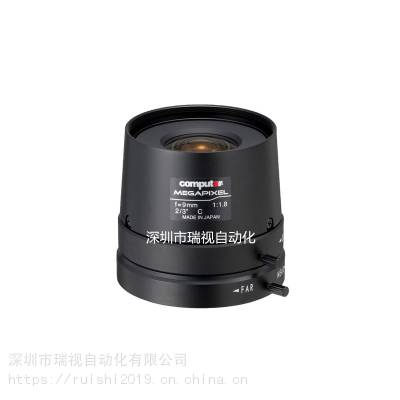 Computar M0918FIC-MP 2/3''500万9mm智能交通系统ITS镜头