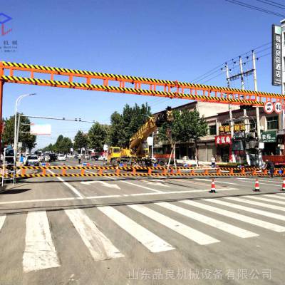 河北唐县 *** 监测站智能 限高杆 道路交通自动升降限高架