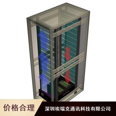 厂家批发交通微模块机房单柜__埃瑞克衡温衡湿一体化智能服务器机柜图1