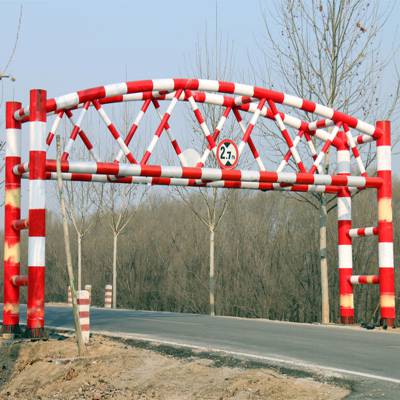 电动液压升降限高杆太阳能遥控升降高速道路龙门架遥控智能交通防护防撞架