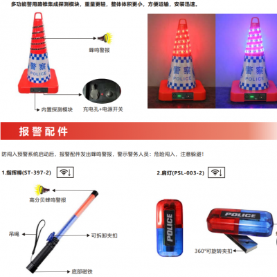 交通标志牌，警示灯，肩灯，路锥图3