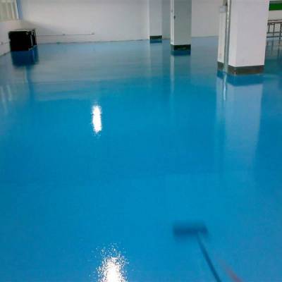 环氧地坪出现缩孔环氧地坪智能道闸交通划线环氧薄涂水性聚氨酯地坪图3