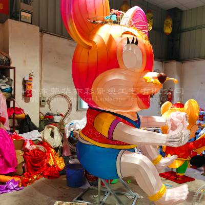 灯展举办城市广场楼盘小区春节彩灯四川队伍制作公司图2