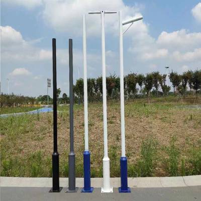 河北路灯杆生产厂家 公路5米6米路灯杆 灯谷城市智慧灯杆 牢固图2