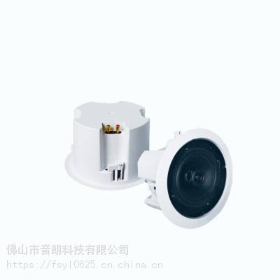 YL-505高保真同轴吸顶喇叭定压定阻可选，适用于店铺家居会议展厅办公等场所。图3