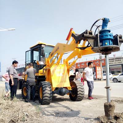 液压电线杆钻眼机品质*** 电杆打坑机每台单价 通信电杆打坑机销售商图2