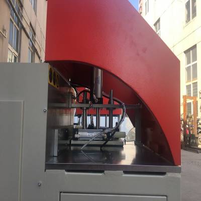 工业铝材切割机 气动式自动铝管切割下料机400型号 DS邓氏智能PLC操作图3