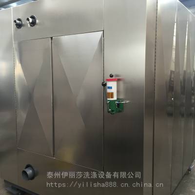 泰州伊丽莎智能变频全自动洗脱机 蒸汽电加热工业洗衣机图2