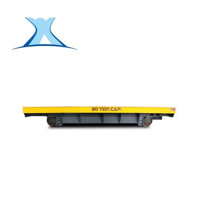 重载生产运输电动平车工业轨道平板车工业电动车 百特智能图2