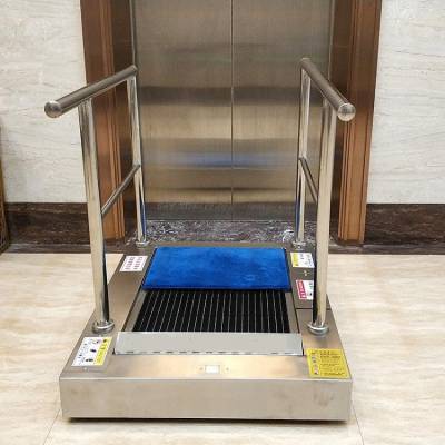 工业鞋底清洁机智能全自动排水无尘车间鞋底清洗机除尘机图1