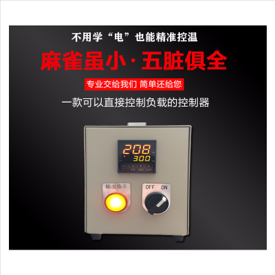 防爆数显智能温度控制箱_恒扬工业用多功能温控箱_触摸式按键温控箱生产厂家图1