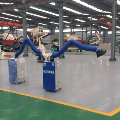 山东工业移动智能型单臂烟尘净化器、焊烟净化器、焊烟除尘器图2