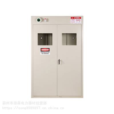 雄森智能三瓶型气瓶柜三瓶型气瓶储存柜工业安全防爆柜图2