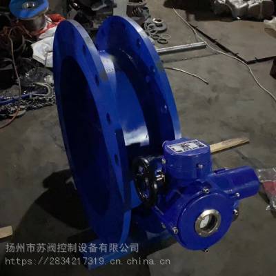 工业行业用D941W-1C通风阀_苏阀牌智能调节电动风门_双活塞通风阀制造商图2