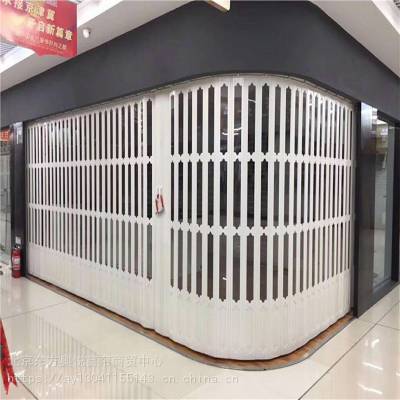 定做工业电动折叠门 四扇折叠门 智能遥控折叠门 上门测量安装图3