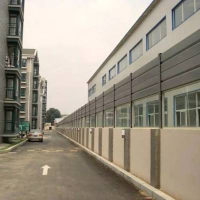 供应 透明PC板隔音声屏障降噪安装 喜振制品图1