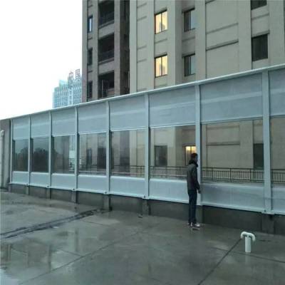 供应 透明PC板隔音声屏障降噪安装 喜振制品图2