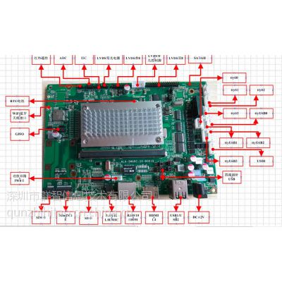 群智ALA-AMS-2200 安卓工业级主板,快递售卖物联网主板,共享终端主板图3