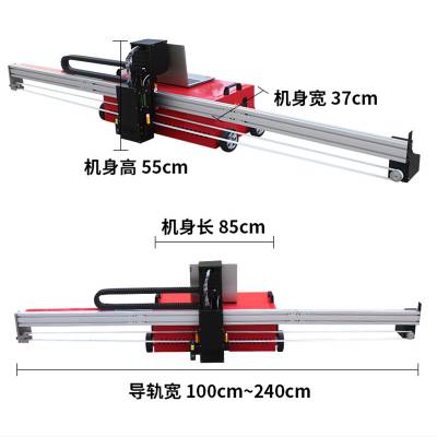新智能3d墙体彩绘车位地面涂鸦机器工业级uv喷绘设备全自动打印机图3