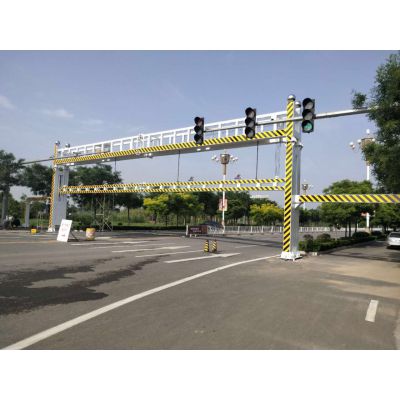 供应公路智能液压升降限高架 交通道路电动遥控升降限高杆 龙门架