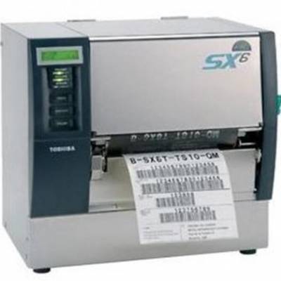 供河南郑州东芝B-SX6T工业型RFID智能标签条码打印机