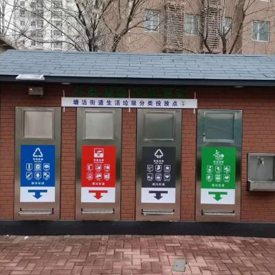 龙岩新罗长汀不锈钢治安岗亭,交通执勤值班岗亭,垃圾房批发价格定制图1