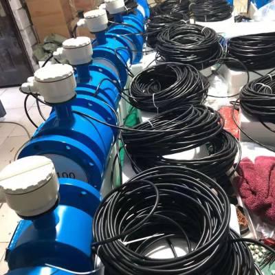 工业废水电磁流量计 化工品污水流量计 大口径DN800电磁流量计图2