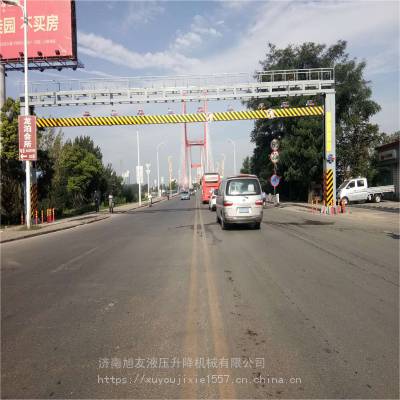 公路固定式限高杆限高架智能道路交通简易龙门架防撞限高门架升降杆图2