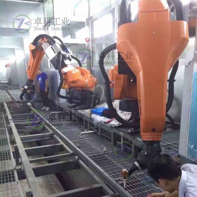 自动喷漆机器人 六轴机器人喷涂集成 智能防爆工业机器人应用图3