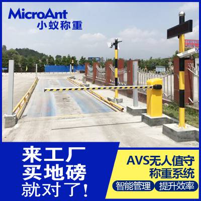 智能电子地磅AVS无人值守汽车衡物联网定制工业自动车辆称重系统
