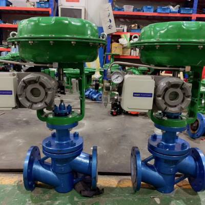 P116F4-10～25、衬氟电子式电动单座调节阀、衬氟智能电子式调节阀图2