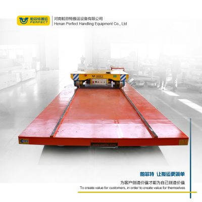 电动平板车 百特智能 工业厂区定制电动过跨车 江苏***摆渡车图3