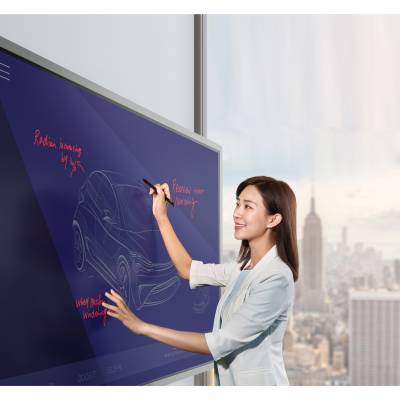 北京Horion皓丽86寸 M3***会议平板一体机电子白板触摸屏一体机智能黑板投影机图1