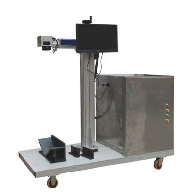 初刻智能二维码激光打标机 光纤激光打标机 电子元件打标机图1