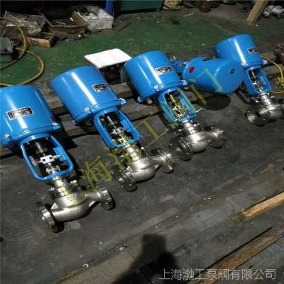 上海渤工 ZDLP-16P 电子式电动防爆调节阀 智能型法兰温控调节阀图3