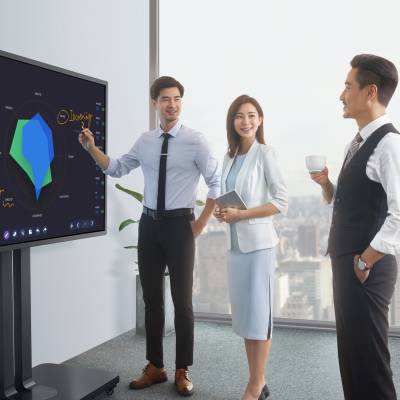 河北Horion皓丽86寸 M2s***会议平板一体机电子白板触摸屏一体机智能黑板投影机图2