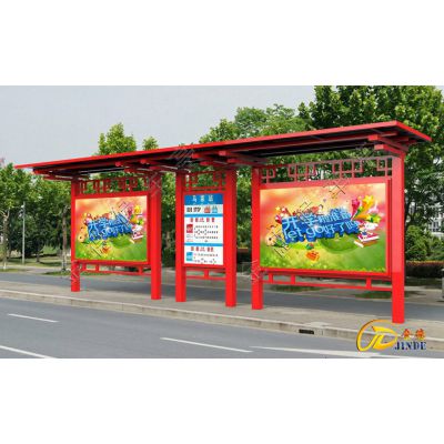 定制公交仿古站亭,宿迁供应全国市场图1