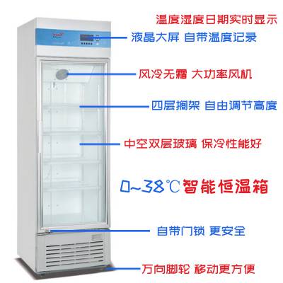 0~38℃智能恒温箱300L、医用冰箱、工业冰箱 ***SNOWSONG（雪颂）牌 HWX-300图3