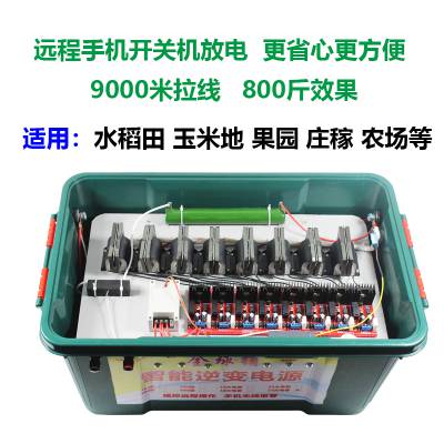 智能全自动 12V 电子网芯片 高压拉线电源 转换器全套图2