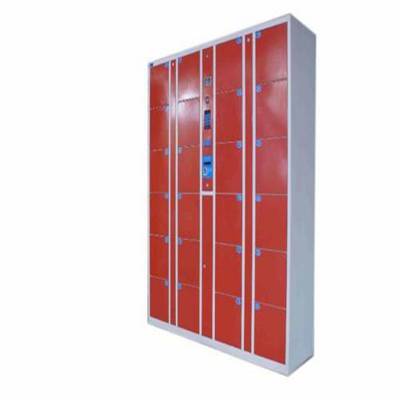 电子存包柜商场智能储物条码指纹微信人脸识别手机充电寄存柜图3