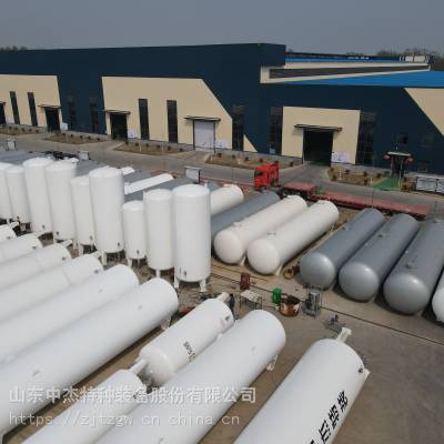 食品厂电子厂使用20立方液氮储罐 30m?液氮储罐发往广西南宁客户现场安装使用